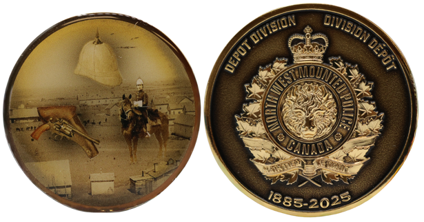 140 Years RCMP DEPOT CHALLENGE COIN