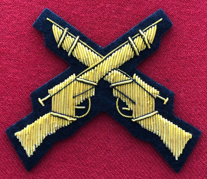 Badge/Insigne - Crossed Rifles/fusils croisés