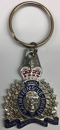 Keychain RCMP Crest  / Porte-clés avec Crête de la GRC