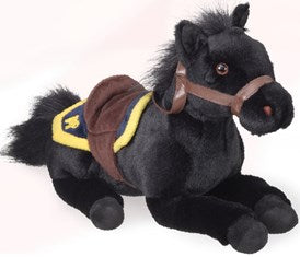 Plush Musical Ride Horse "Lance" / Cheval en Peluche de Carrousel "Lance"