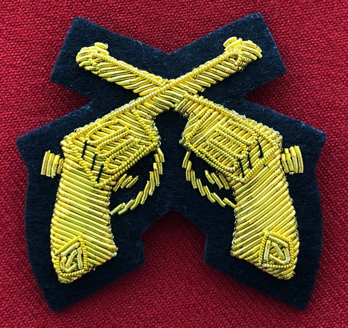 Badge/Insigne - Crossed Revolvers/Revolvers croisés