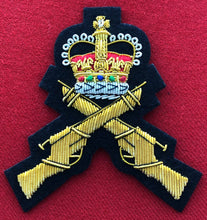 Badge/Insigne - Crossed Rifles & Crown/Fusils croisés avec Couronne