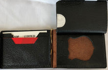 Badge Wallet Bi Fold with Money Clip / Portefeuille à écusson bi pli avec pince à billets