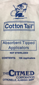 Cotton Tail - Absorbent tipped applicators / "cotton tail" - applicateurs à bouts absorbants