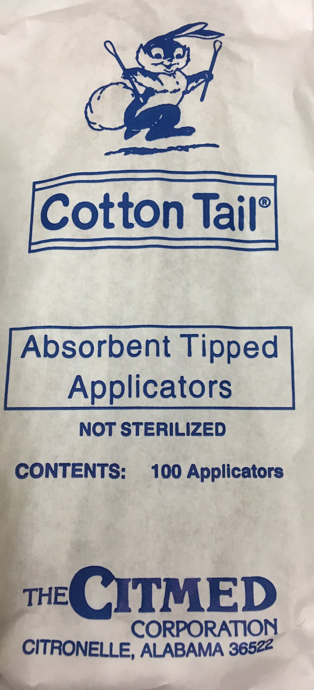 Cotton Tail - Absorbent tipped applicators / 