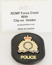 RCMP Crest Holder Clip  / Porte crête de la GRC