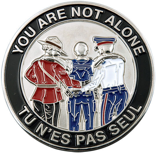 PTSD Challenge Coin / Pièce de défi PTSD