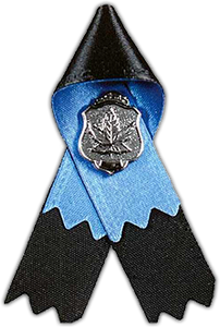 Police & Peace Officers’ Memorial Ribbon/le ruban commémoratif des policiers et agents de la paix