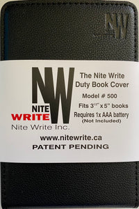 Notebook Cover "Nite Write"/ Couverture de cahier "Nite Write